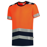 Tricorp Safety T-shirts 103006 HiVis fluo oranje-inktblauw(fluororangeink)