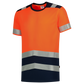 Tricorp Safety T-shirts 103006 HiVis fluo oranje-inktblauw(fluororangeink)