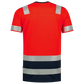 Tricorp Safety T-shirts 103006 HiVis fluo rood-inktblauw(fluorredink)