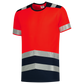 Tricorp Safety T-shirts 103006 HiVis fluo rood-inktblauw(fluorredink)