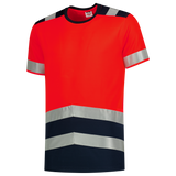 Tricorp Safety T-shirts 103006 HiVis fluo rood-inktblauw(fluorredink)