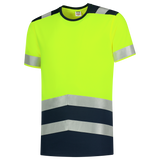 Tricorp Safety T-shirts 103006 HiVis fluo geel-inktblauw(fluoryellowink)
