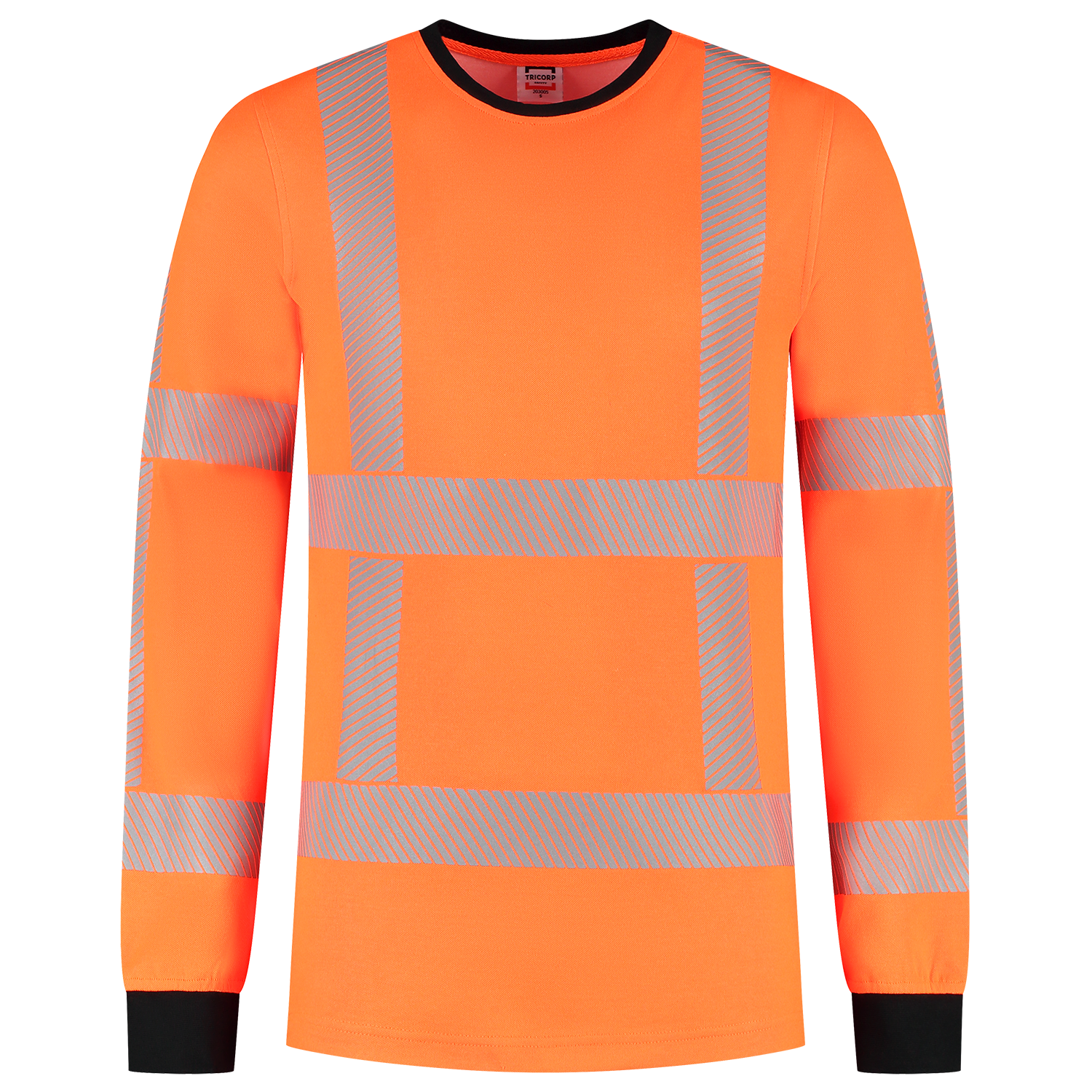 Tricorp Safety RWS Revisible T-shirts 103702 Lange Mouw HiVis Rijkswaterstaat fluo oranje(fluororange)