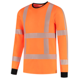Tricorp Safety RWS Revisible T-shirts 103702 Lange Mouw HiVis Rijkswaterstaat fluo oranje(fluororange)