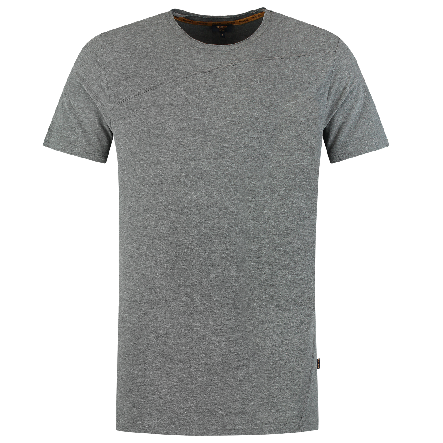 Tricorp Premium T-shirts 104002 Stretch steengrijs melange(stonegreymel)