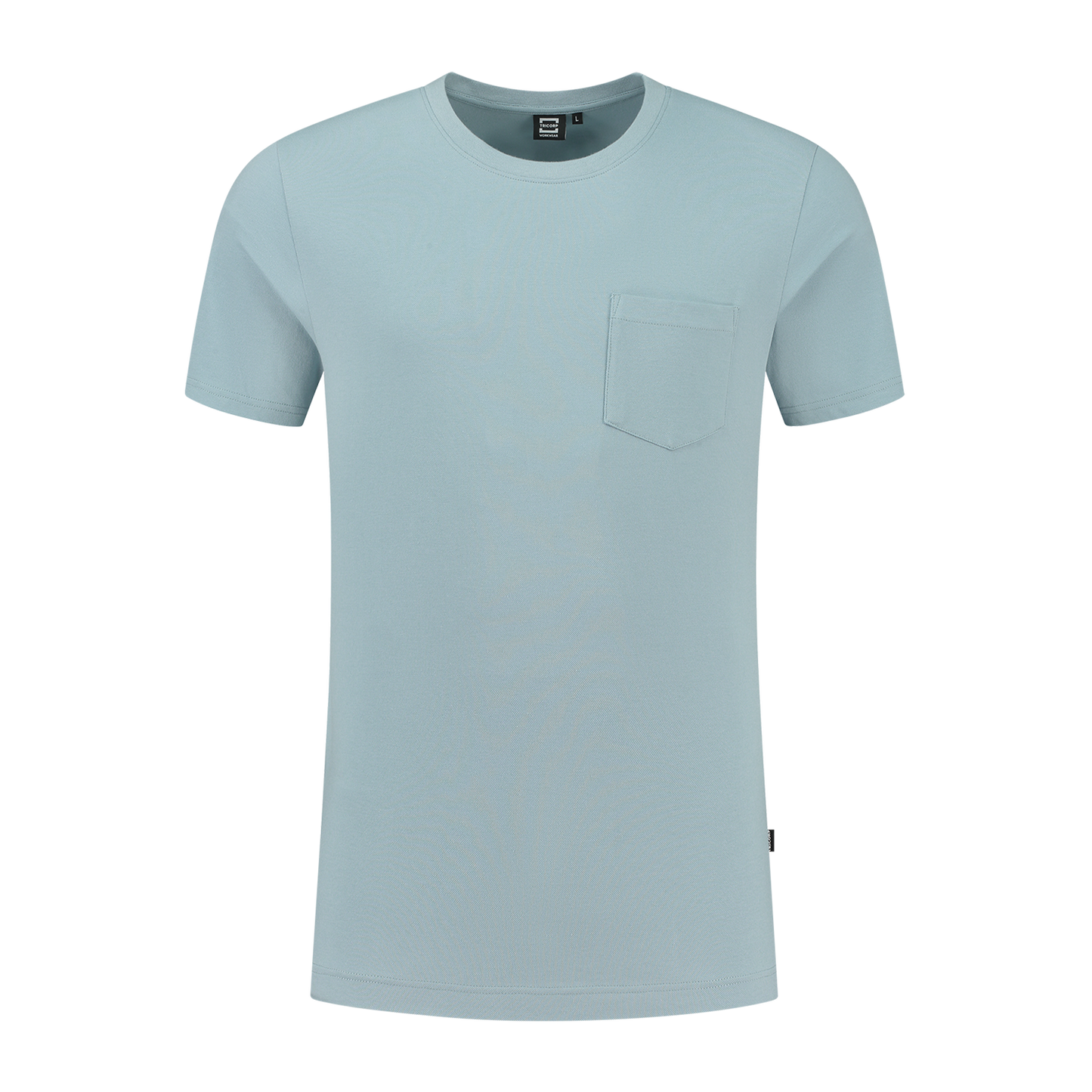 Tricorp Premium Premium T-shirts 104008 stretch unisex stoffig blauw(dustyblue)