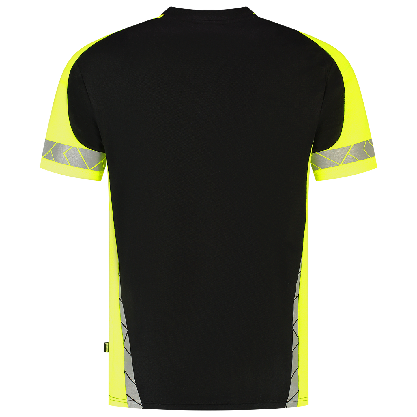 Tricorp Workwear Reflective Redefined T-shirts 106104 HiVis zwart-fluo geel(blackfluoryellow)