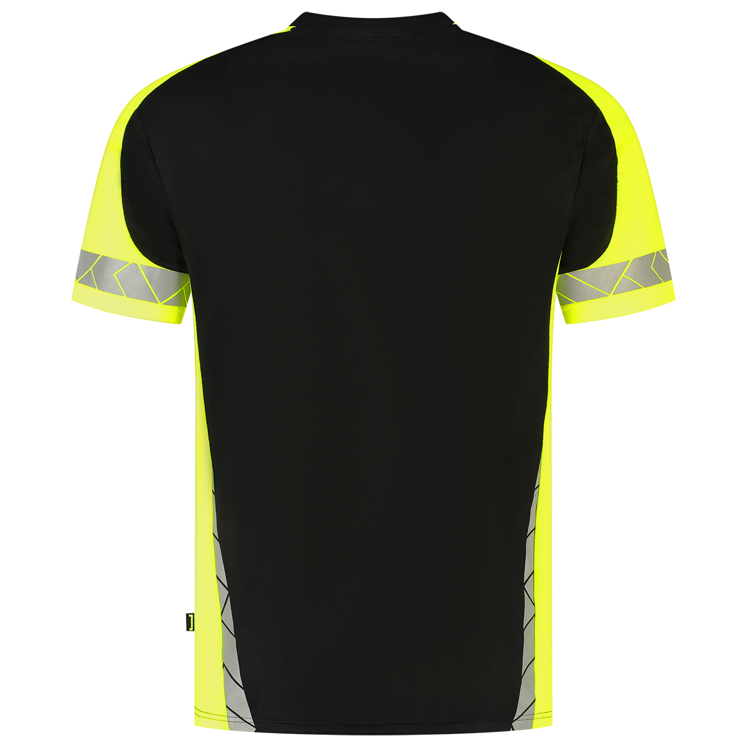Tricorp Workwear Reflective Redefined T-shirts 106104 HiVis zwart-fluo geel(blackfluoryellow)