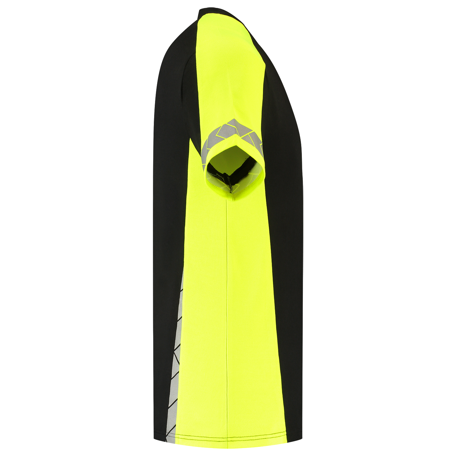 Tricorp Workwear Reflective Redefined T-shirts 106104 HiVis zwart-fluo geel(blackfluoryellow)