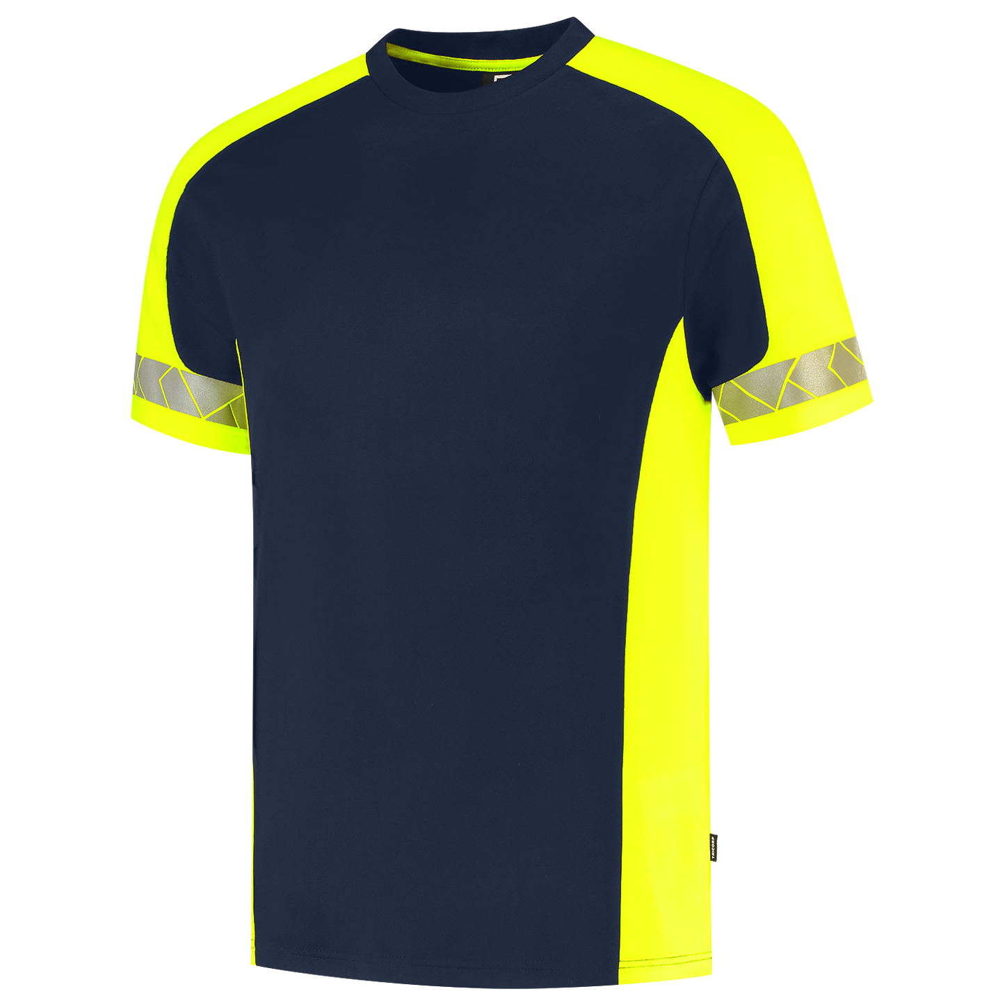Tricorp Workwear Reflective Redefined T-shirts 106104 HiVis inktblauw-fluo geel(inkfluoryellow)