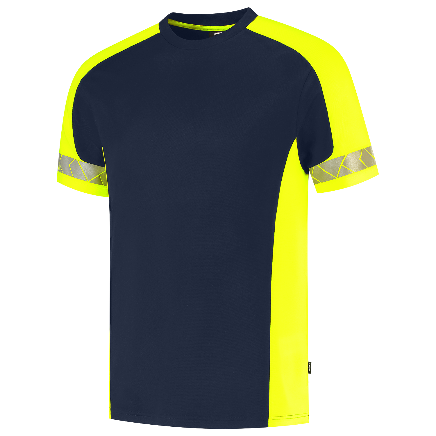 Tricorp Workwear Reflective Redefined T-shirts 106104 HiVis inktblauw-fluo geel(inkfluoryellow)