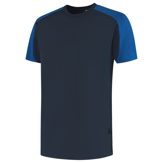 Tricorp Workwear Bicolor Redefined T-shirts 106106 inktblauw-koningsblauw(inkroyalblue)