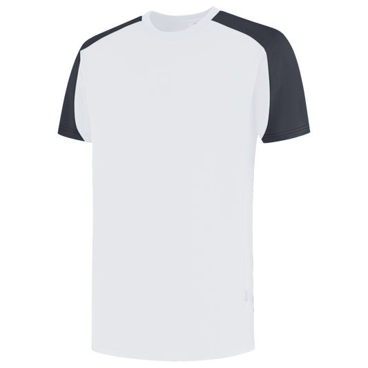 Tricorp Workwear Bicolor Redefined T-shirts 106106 zwart-antracietgrijs(whiteanthracite)