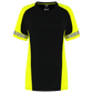 Tricorp Workwear Reflective Redefined T-shirts 106108 dames HiVis zwart-fluo geel(blackfluoryellow)