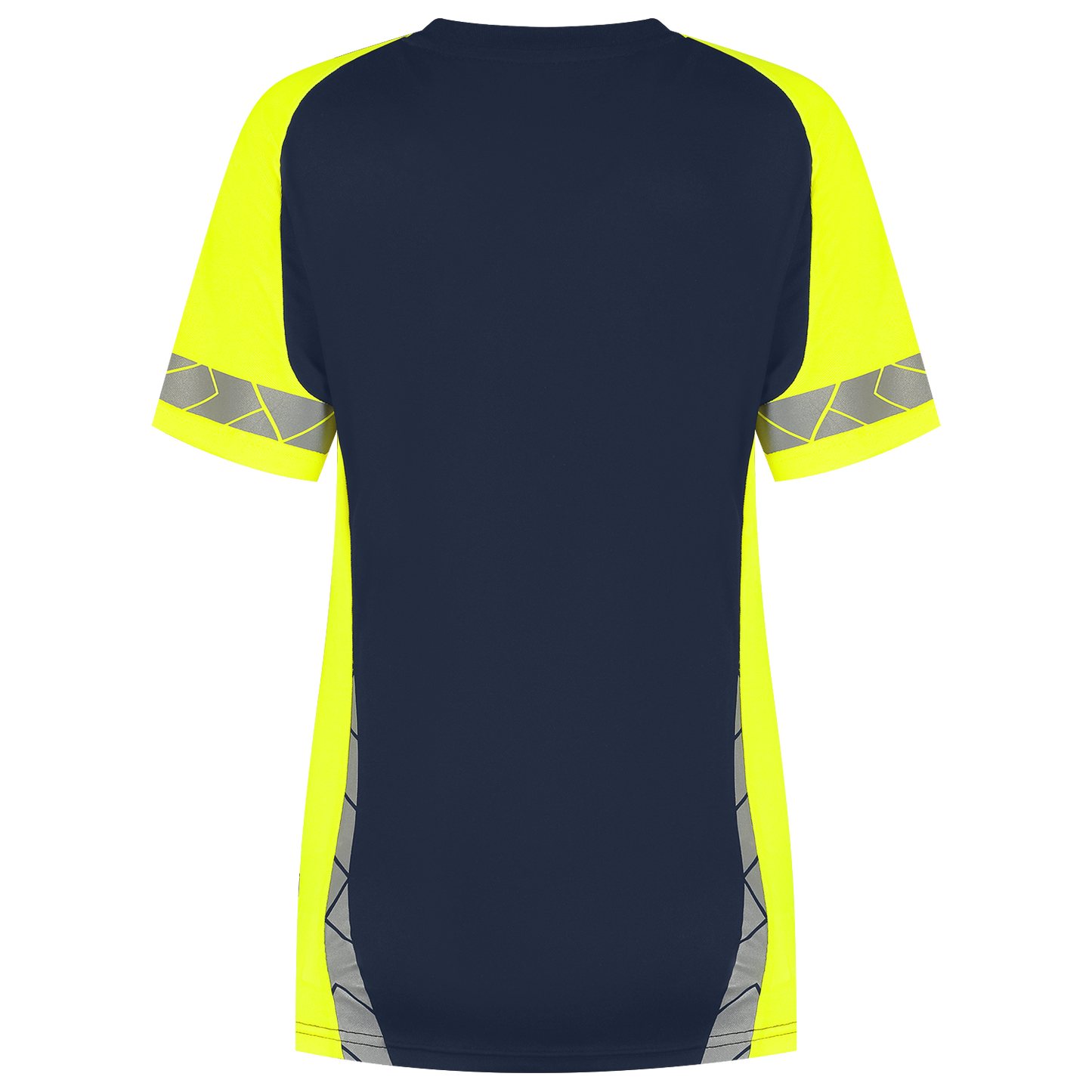 Tricorp Workwear Reflective Redefined T-shirts 106108 dames HiVis inktblauw-fluo geel(inkfluoryellow)