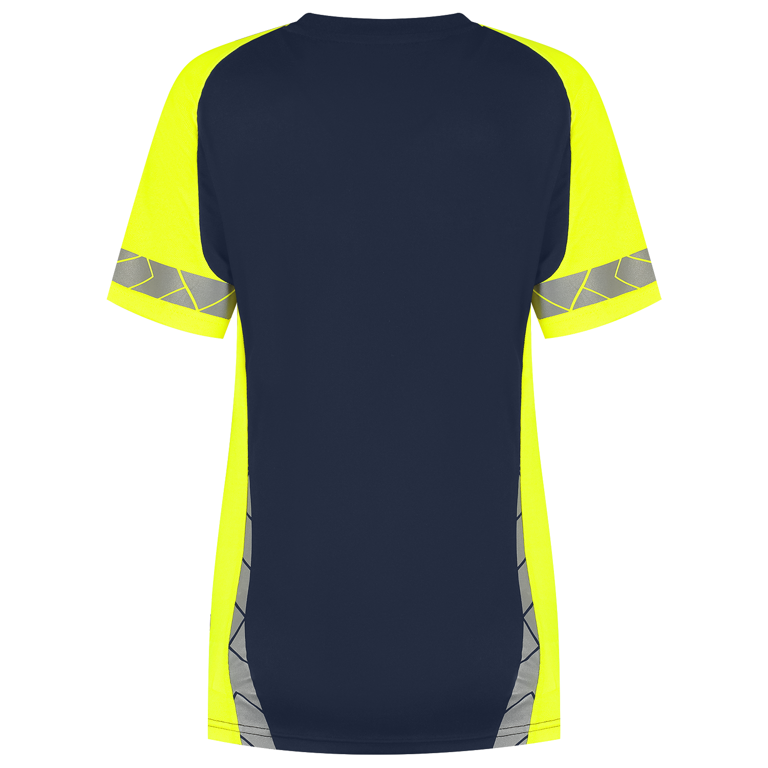 Tricorp Workwear Reflective Redefined T-shirts 106108 dames HiVis inktblauw-fluo geel(inkfluoryellow)