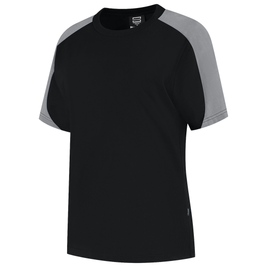 Tricorp Workwear Bicolor Redefined T-shirts 106109 dames zwart-grijs(blackgrey)