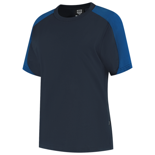 Tricorp Workwear Bicolor Redefined T-shirts 106109 dames inktblauw-koningsblauw(inkroyalblue)