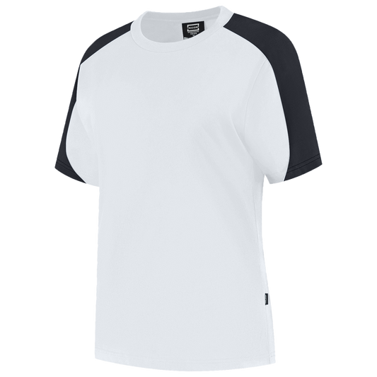 Tricorp Workwear Bicolor Redefined T-shirts 106109 dames zwart-antracietgrijs(whiteanthracite)