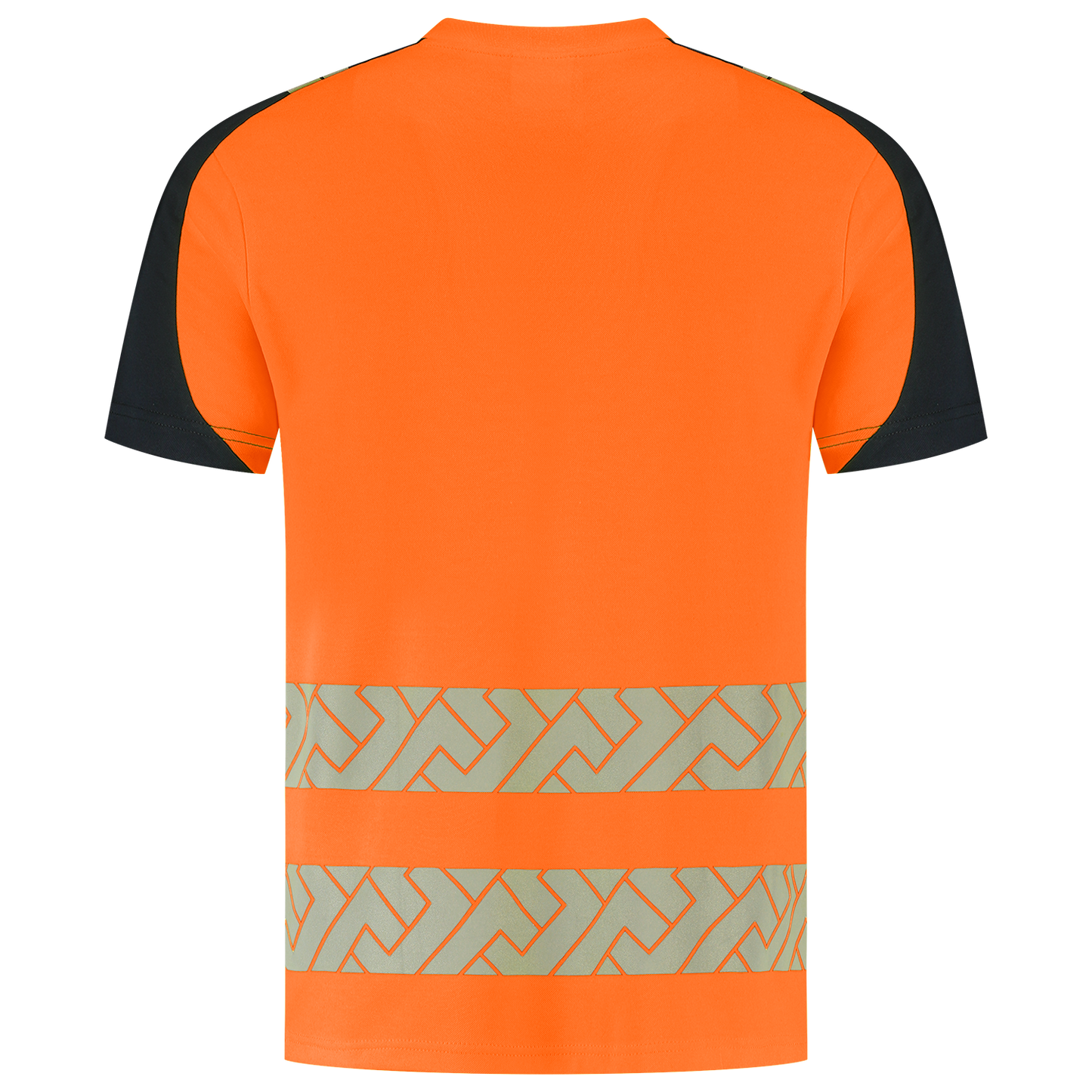 Tricorp Workwear High Vis Redefined T-shirts 106110 Industrieel Wasbaar fluo oranje-inktblauw(fluororangeink)