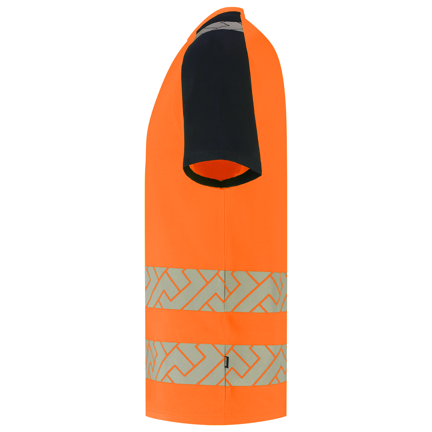 Tricorp Workwear High Vis Redefined T-shirts 106110 Industrieel Wasbaar fluo oranje-inktblauw(fluororangeink)