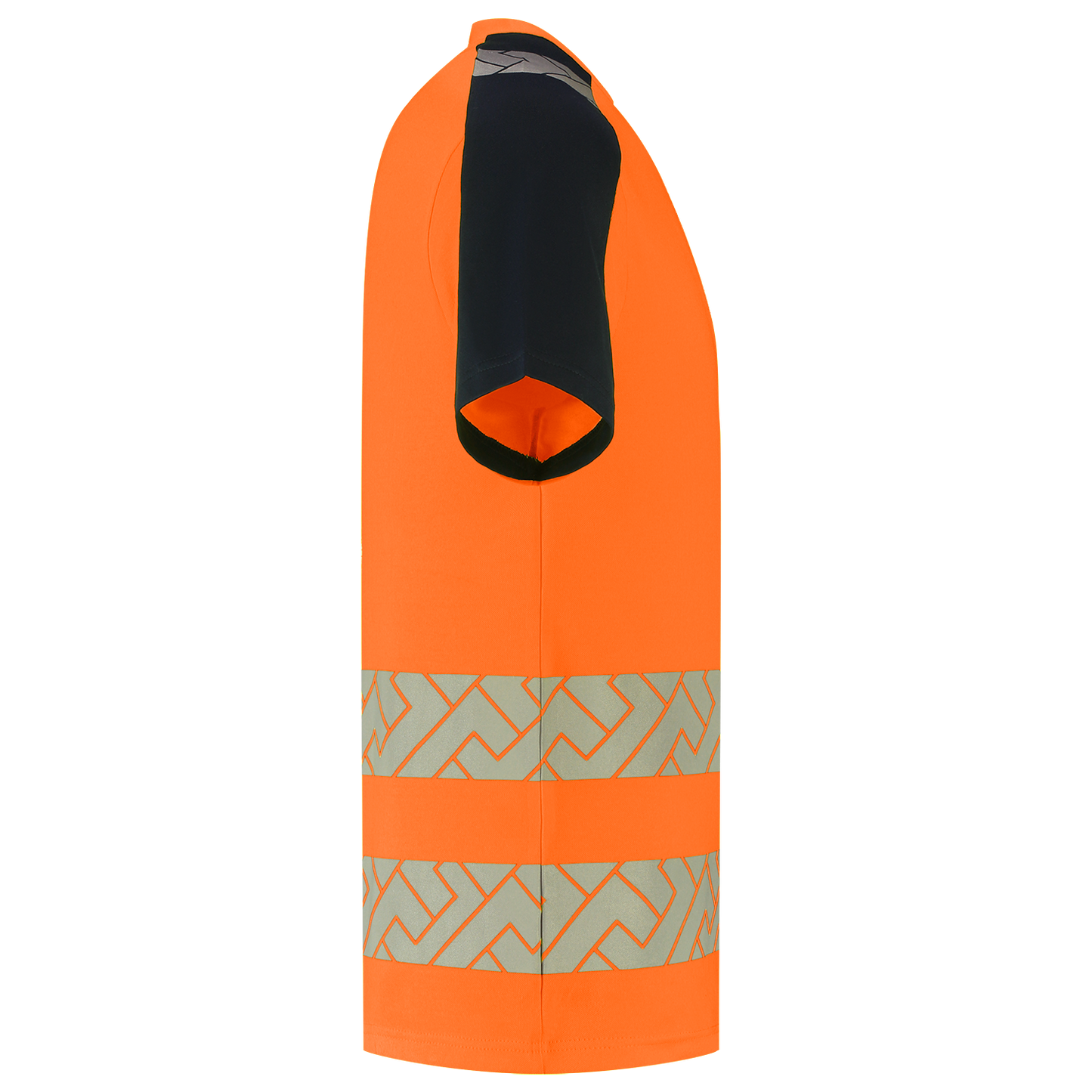 Tricorp Workwear High Vis Redefined T-shirts 106110 Industrieel Wasbaar fluo oranje-inktblauw(fluororangeink)