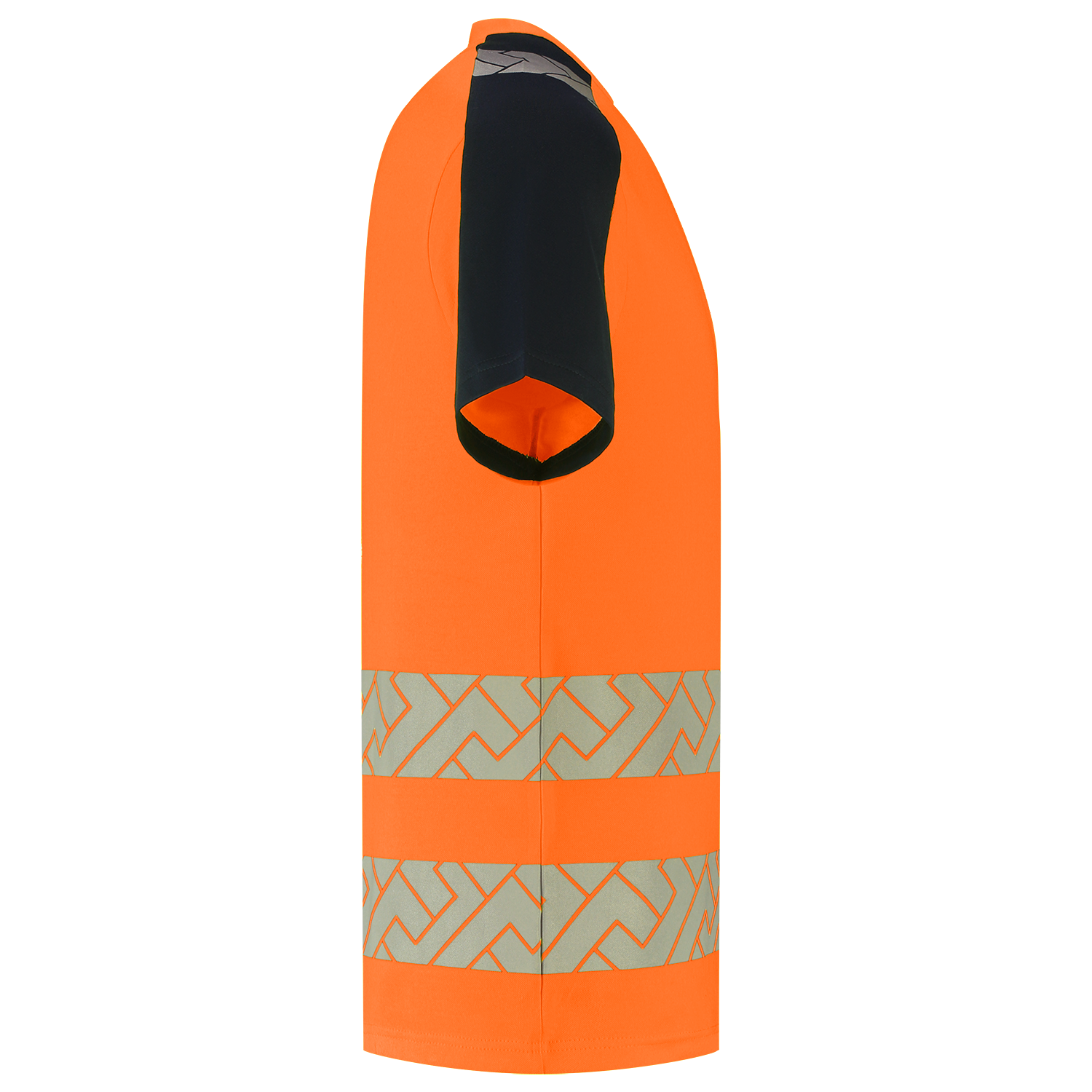 Tricorp Workwear High Vis Redefined T-shirts 106110 Industrieel Wasbaar fluo oranje-inktblauw(fluororangeink)