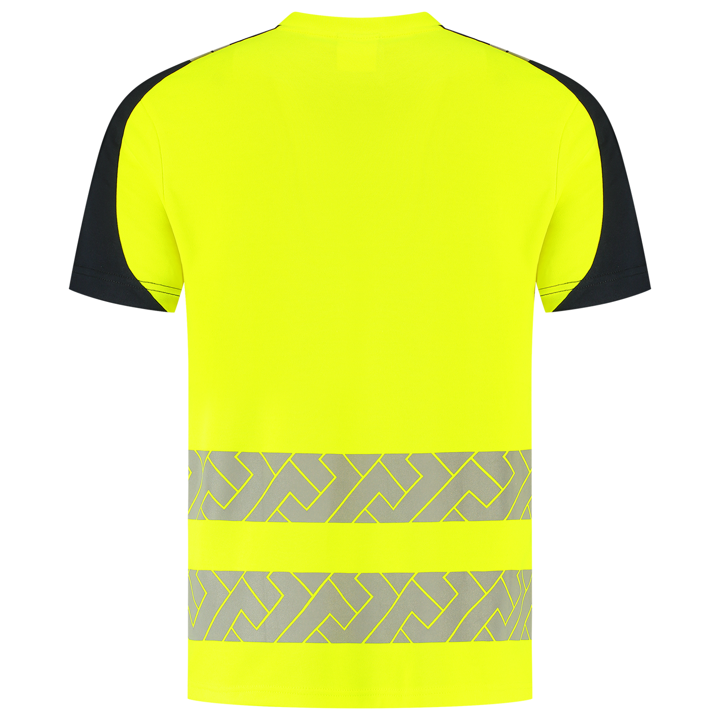 Tricorp Workwear High Vis Redefined T-shirts 106110 Industrieel Wasbaar fluo geel-inktblauw(fluoryellowink)