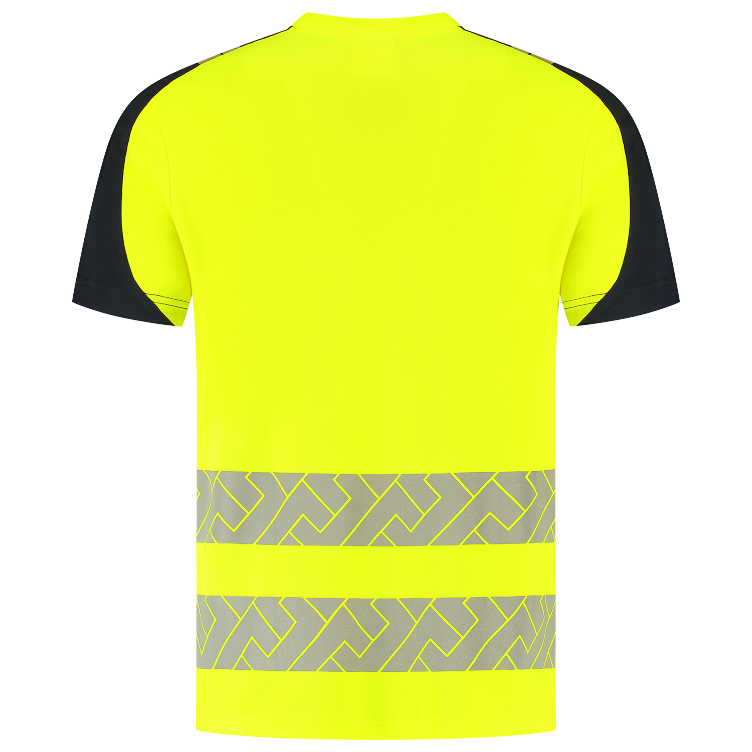 Tricorp Workwear High Vis Redefined T-shirts 106110 Industrieel Wasbaar fluo geel-inktblauw(fluoryellowink)