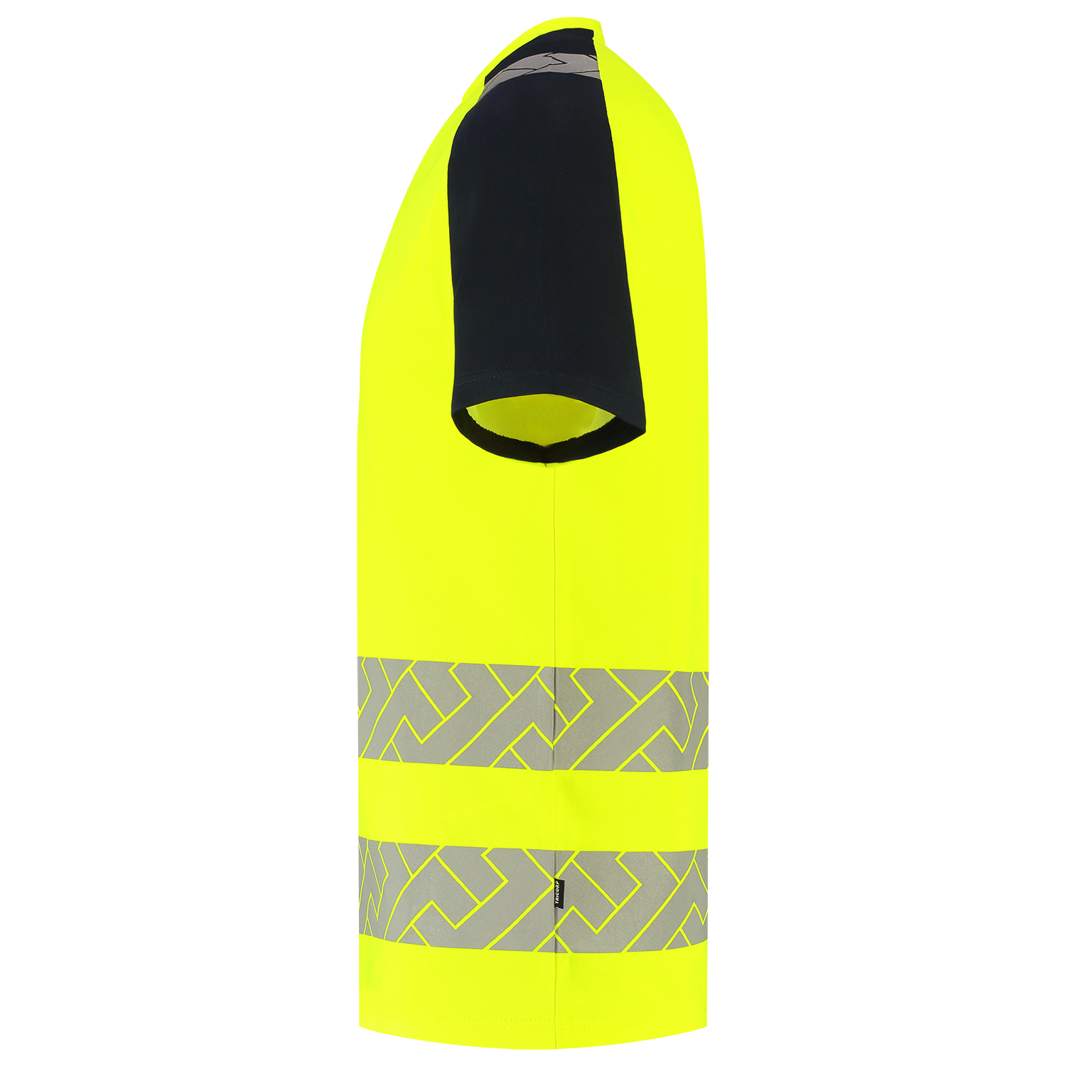 Tricorp Workwear High Vis Redefined T-shirts 106110 Industrieel Wasbaar fluo geel-inktblauw(fluoryellowink)