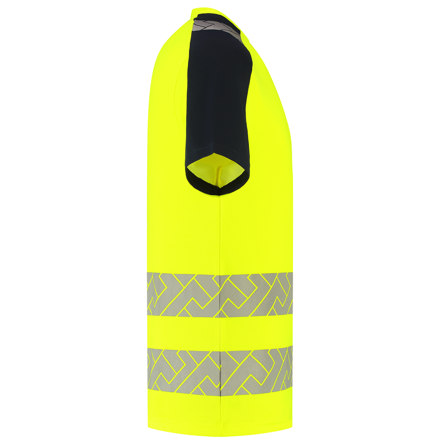 Tricorp Workwear High Vis Redefined T-shirts 106110 Industrieel Wasbaar fluo geel-inktblauw(fluoryellowink)