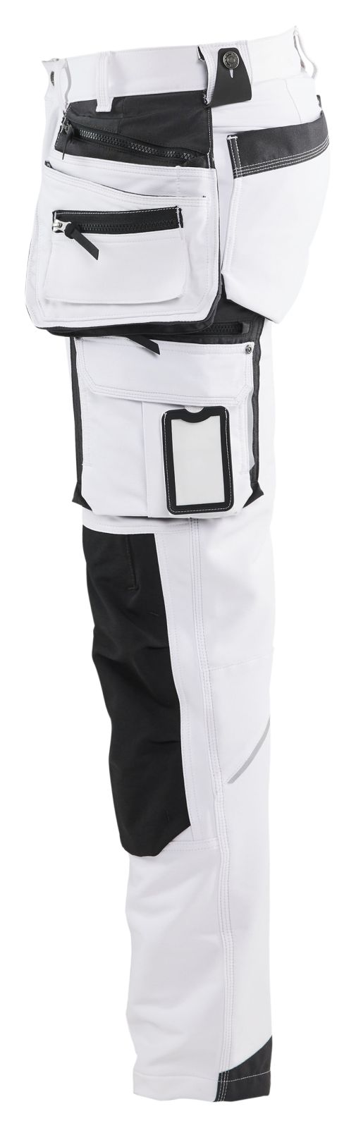 Blaklader Broeken 10791645 wit-donkergrijs(1098)