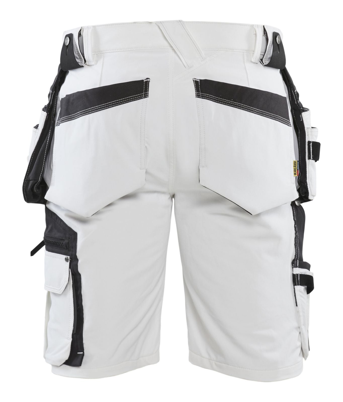 Blaklader Broeken 10881645 wit-donkergrijs(1098)