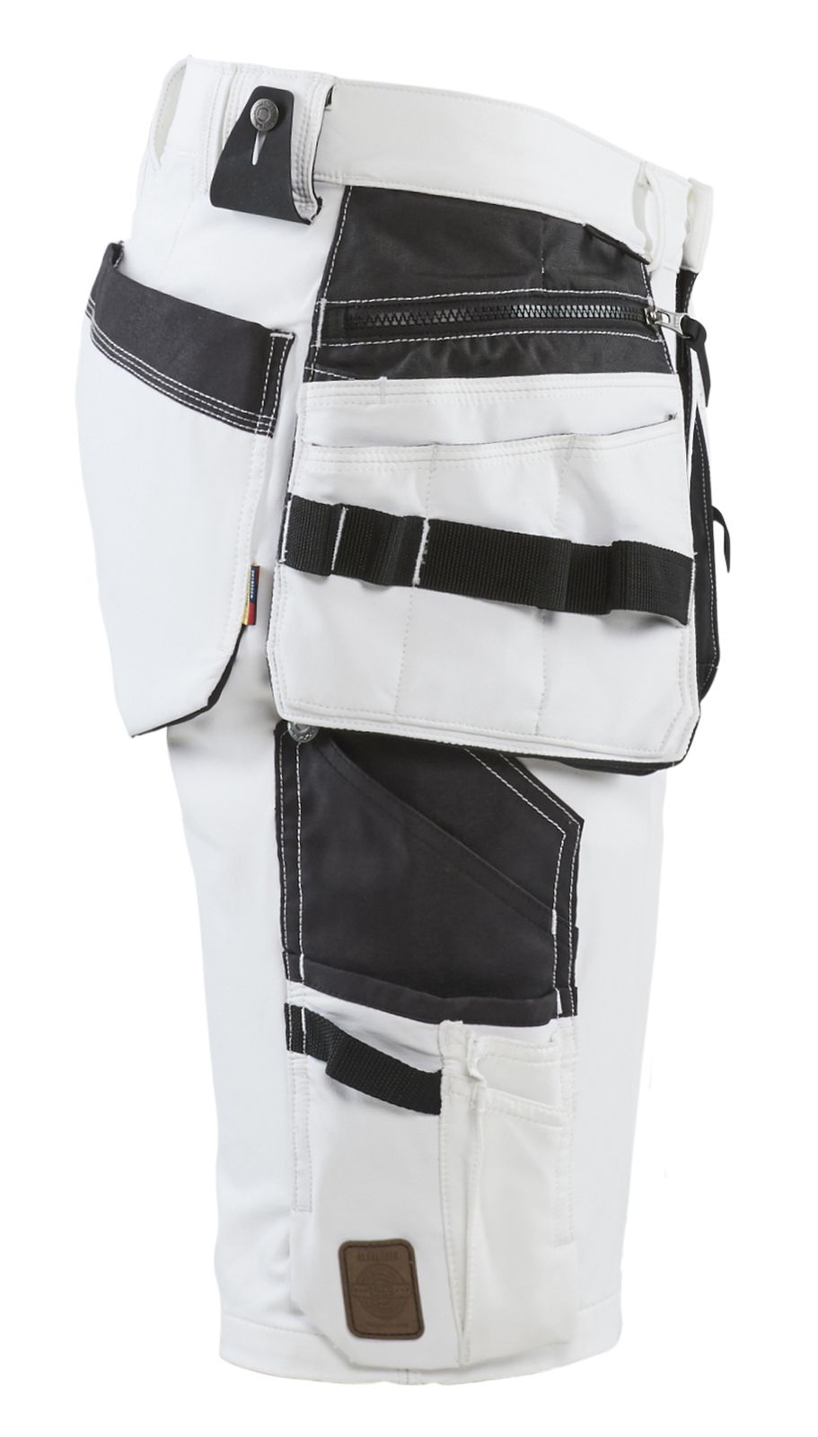 Blaklader Broeken 10881645 wit-donkergrijs(1098)