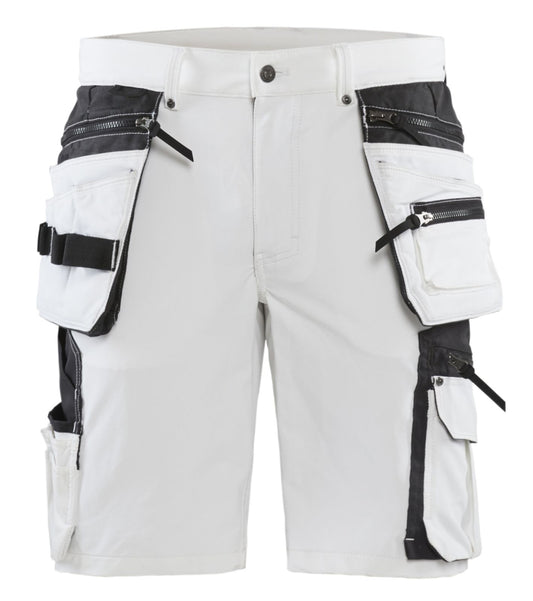 Blaklader Broeken 10881645 wit-donkergrijs(1098)