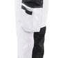 Blaklader Broeken 10891645 wit-donkergrijs(1098)