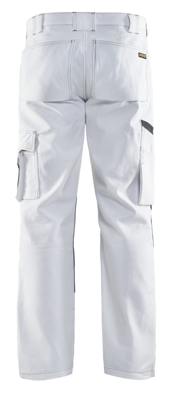 Blaklader Werkbroeken 10911210 wit-donkergrijs(1098)