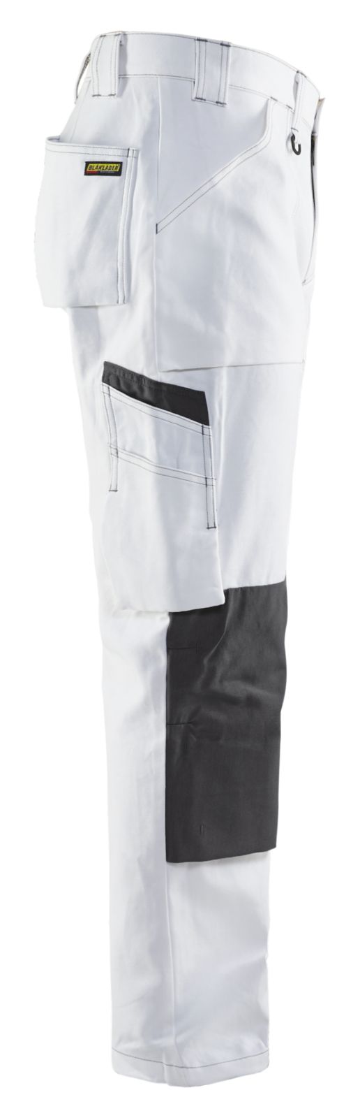 Blaklader Werkbroeken 10911210 wit-donkergrijs(1098)