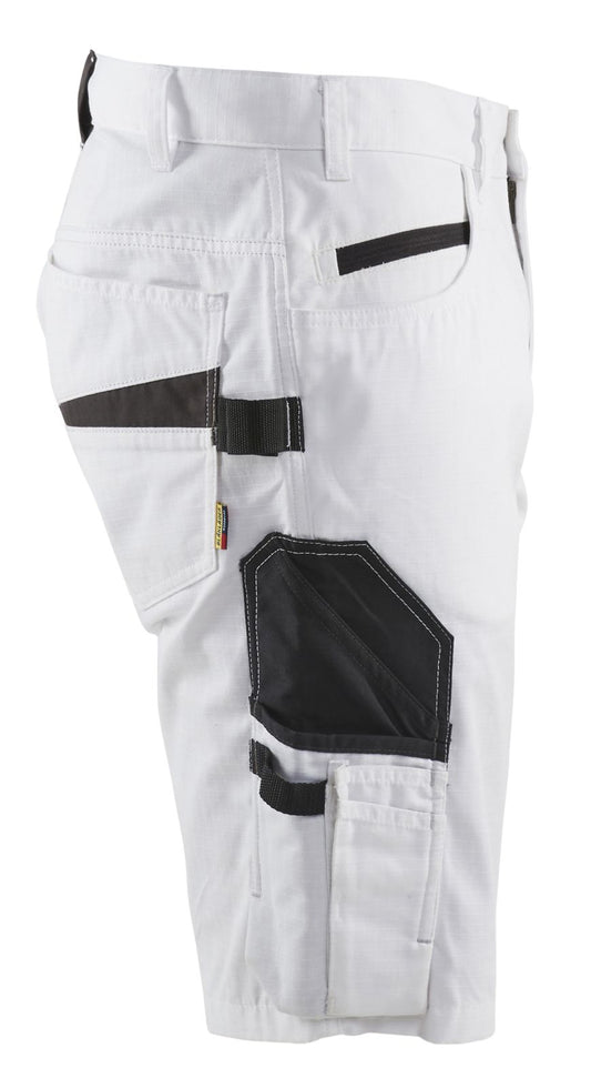 Blaklader Broeken 10941330 wit-donkergrijs(1098)