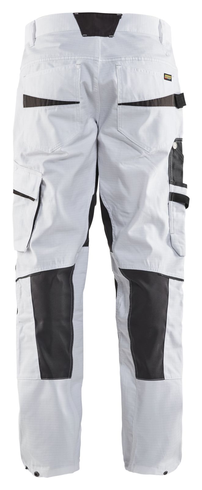 Blaklader Broeken 10951330 met Stretch wit-donkergrijs(1098)