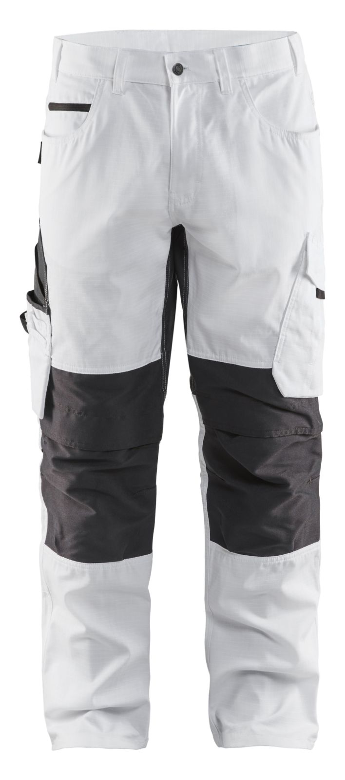 Blaklader Broeken 10951330 met Stretch wit-donkergrijs(1098)