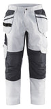 Blaklader Broeken 10961330 met Stretch wit-donkergrijs(1098)