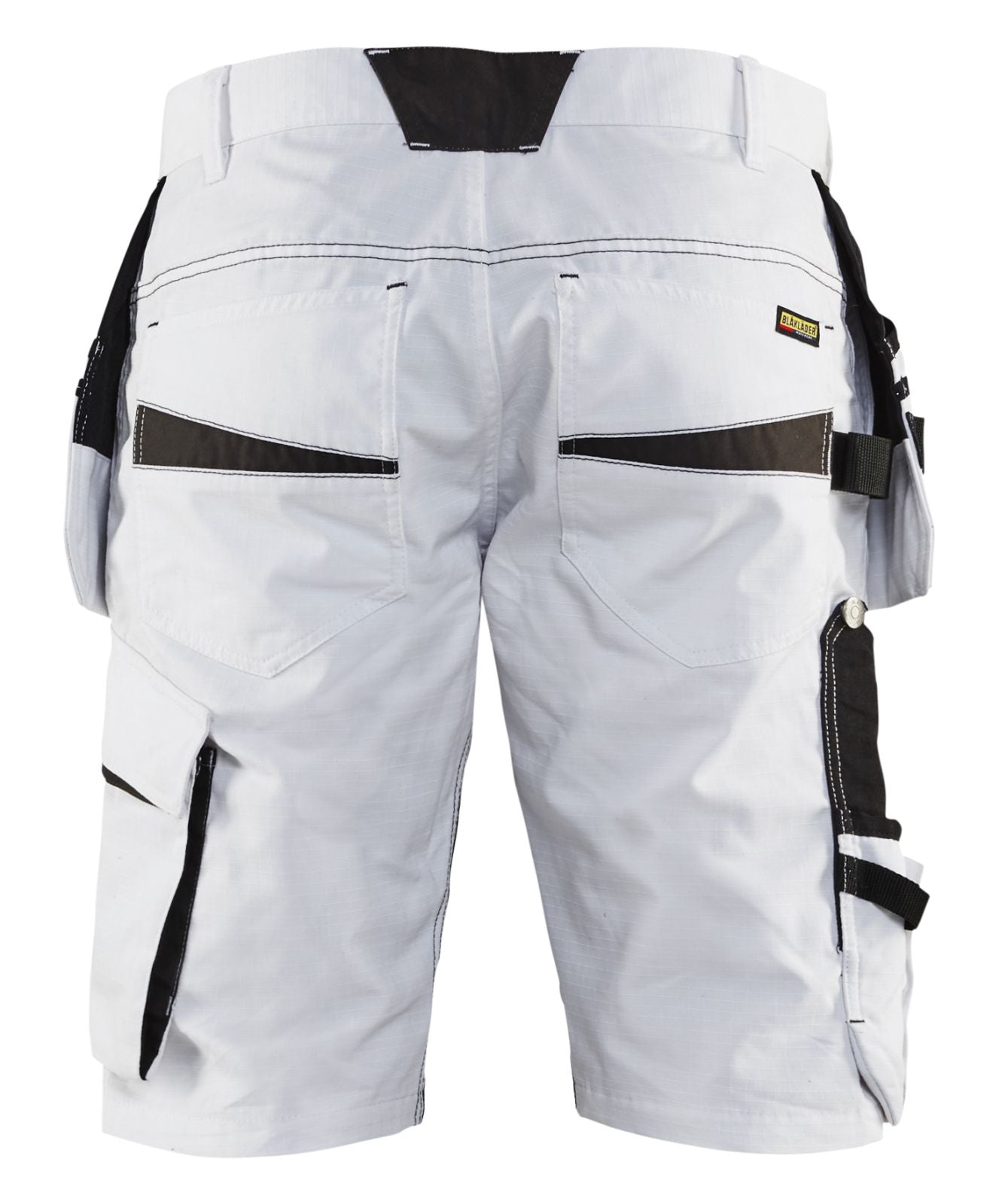 Blaklader Broeken 10991330 wit-donkergrijs(1098)