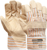 OXXA Basic Handschoen Worker 11-181 geel-wit