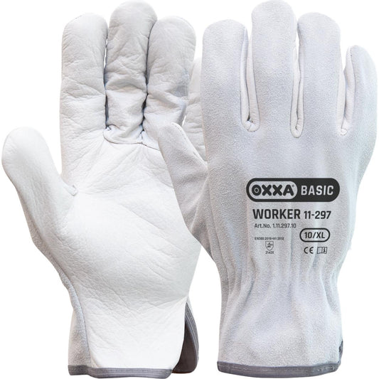 OXXA Basic Handschoen Worker 11-297 wit