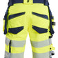 Blaklader High Vis Shorts 11201648 4-weg stretch HiVis fluo geel-marineblauw(3389)