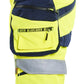 Blaklader High Vis Shorts 11201648 4-weg stretch HiVis fluo geel-marineblauw(3389)