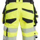 Blaklader High vis Shorts 11201648 4-weg stretch HiVis fluo geel-zwart(3399)