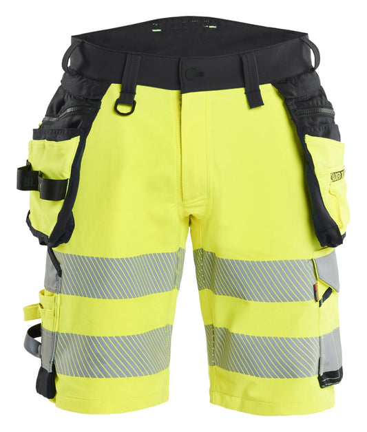 Blaklader High vis 4-weg stretch Shorts 11201648 HiVis fluo geel-zwart(3399)