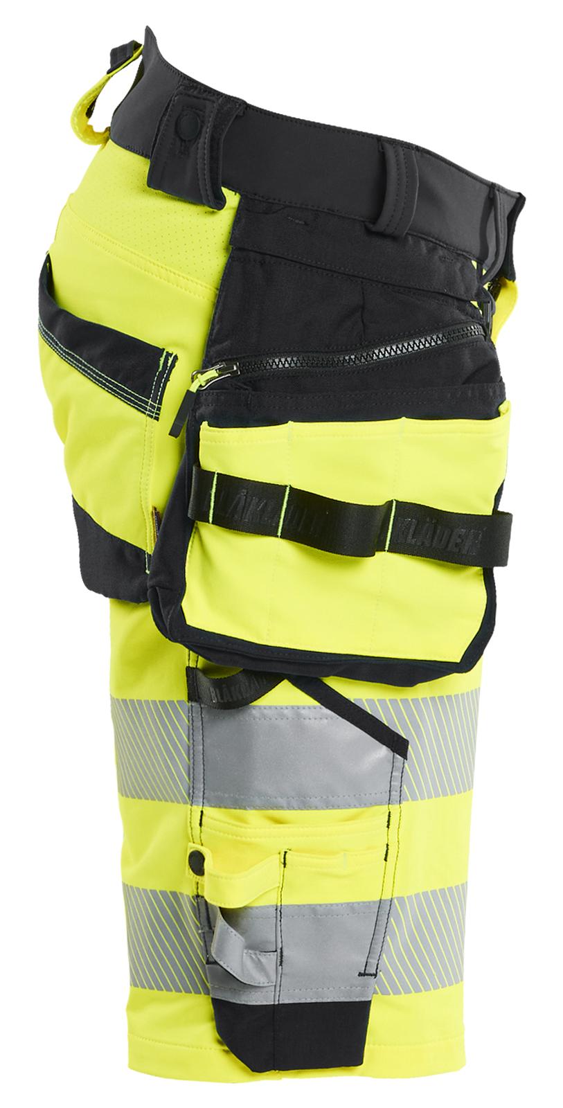 Blaklader High Vis Shorts 11201648 4-weg stretch HiVis fluo geel-zwart(3399)